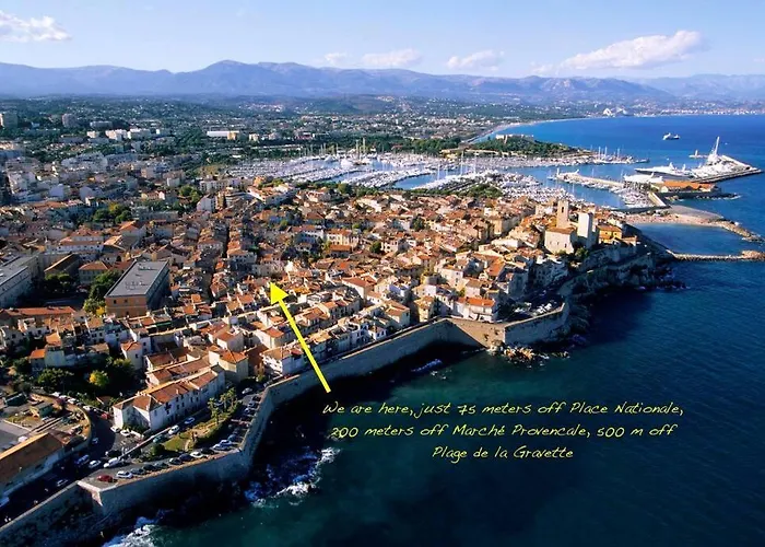 Maison La Tropezienne ... New • Fabulous 5* Luxe & Terrasse • 6p. Old Town Antibes